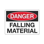 Danger  Falling Material  Sign